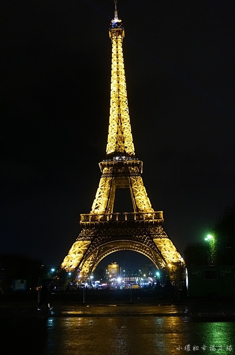 【巴黎必去景點】巴黎鐵塔,夜訪艾菲爾鐵塔,浪漫夜景美翻了！ @小環妞 幸福足跡