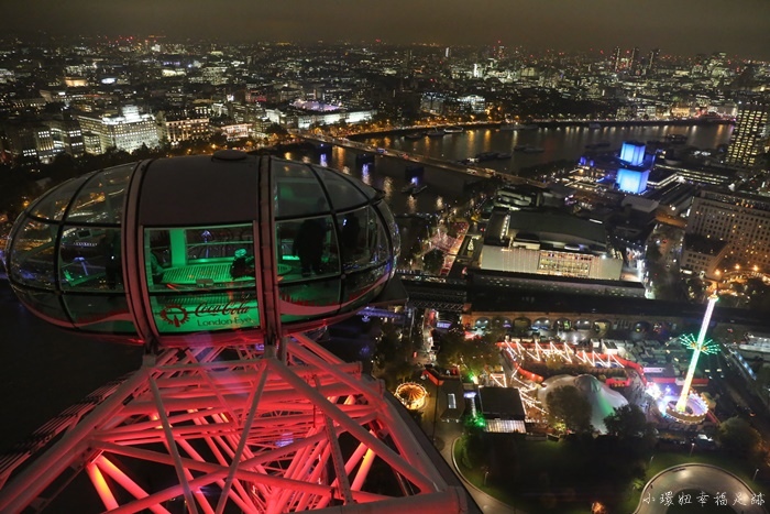 【英國倫敦景點必遊】倫敦眼,巨型摩天輪一覽倫敦夜景！ @小環妞 幸福足跡