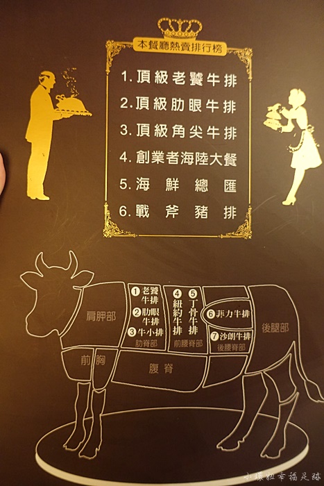 【台北牛排餐廳】亞里士牛排,歷史超過40年老牌西餐廳,牛肉超嫩 @小環妞 幸福足跡