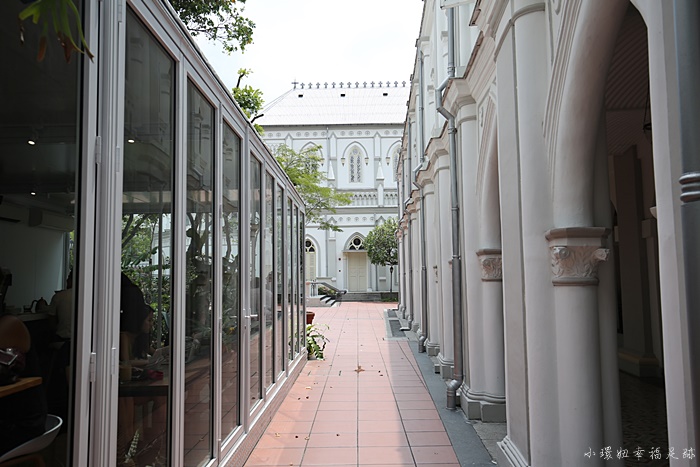 【新加坡市區景點】讚美廣場Chijmes,萊佛士酒店Raffles周圍散策 @小環妞 幸福足跡