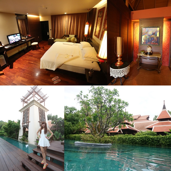 【清邁五星級飯店】Siripanna Villa,平價高檔酒店,夢幻的環狀泳池 @小環妞 幸福足跡