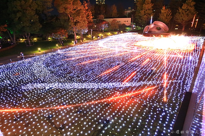 【東京六本木點燈】MidTown芝生廣場,東京過聖誕節必看燈海(影片) @小環妞 幸福足跡