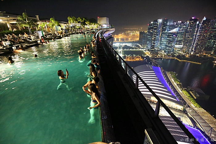 【新加坡金沙酒店】此生必住的飯店!無邊際泳池早中晚各泡一次 @小環妞 幸福足跡