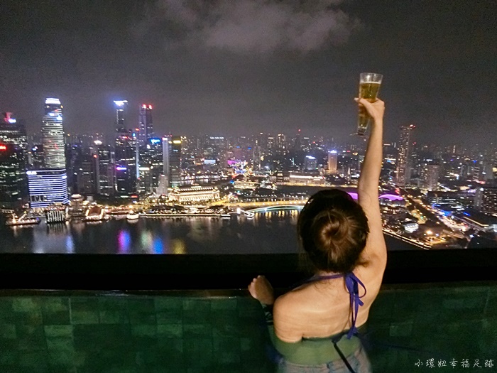 【新加坡金沙酒店】此生必住的飯店!無邊際泳池早中晚各泡一次 @小環妞 幸福足跡