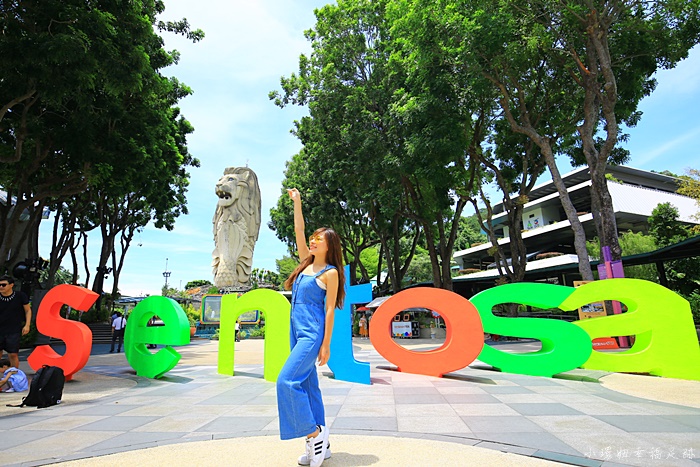 【聖淘沙魚尾獅塔】全新加坡最高魚尾獅,可登頂!門票先買省很大 @小環妞 幸福足跡