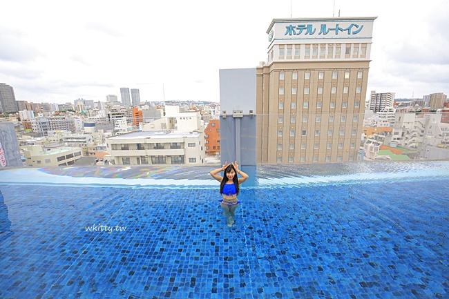 【沖繩新開幕飯店】WBF水之都那霸酒店,頂樓空中泳池超浮誇！ @小環妞 幸福足跡