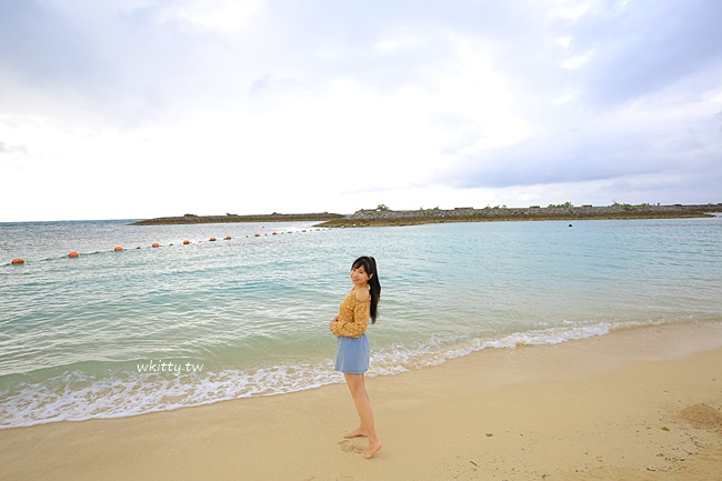 【沖繩喜來登】聖瑪麗娜飯店,沙灘海景以為來到馬爾地夫,超夢幻! @小環妞 幸福足跡