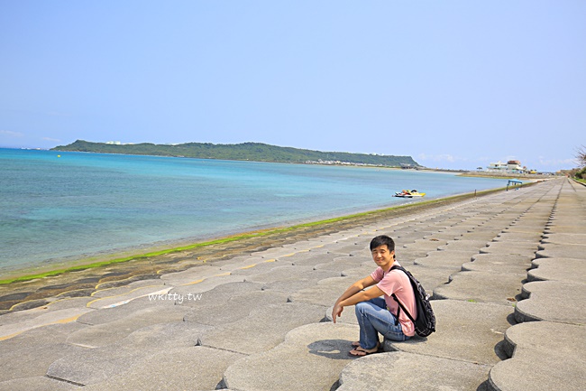 【沖繩海中道路】開車自駕必去景點,無邊界的大海,通往東部小島 @小環妞 幸福足跡