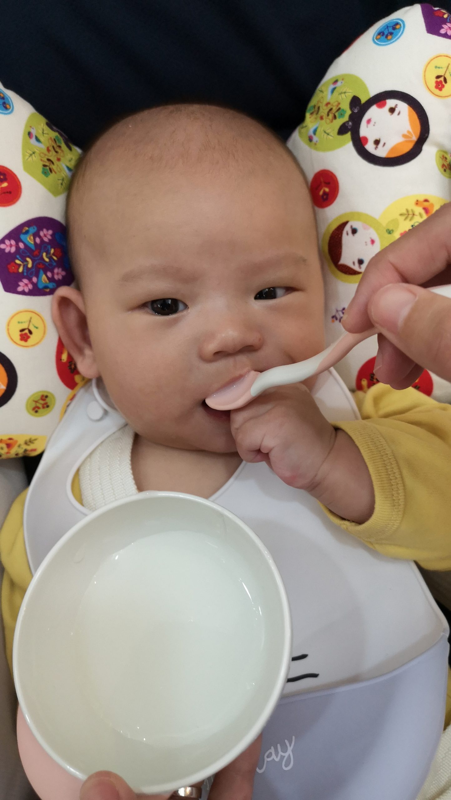 【寶寶4個月副食品製作】十倍粥米糊,怎麼餵寶寶吃副食品教學分享 @小環妞 幸福足跡